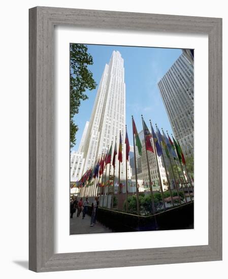 Rockefeller Center-Marty Lederhandler-Framed Photographic Print