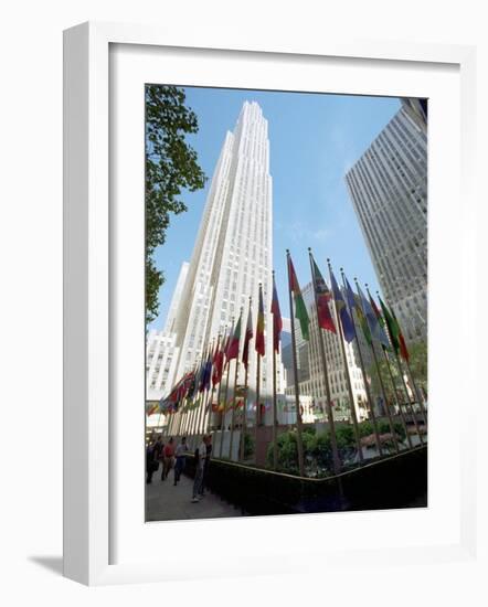 Rockefeller Center-Marty Lederhandler-Framed Photographic Print