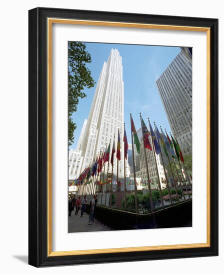 Rockefeller Center-Marty Lederhandler-Framed Photographic Print