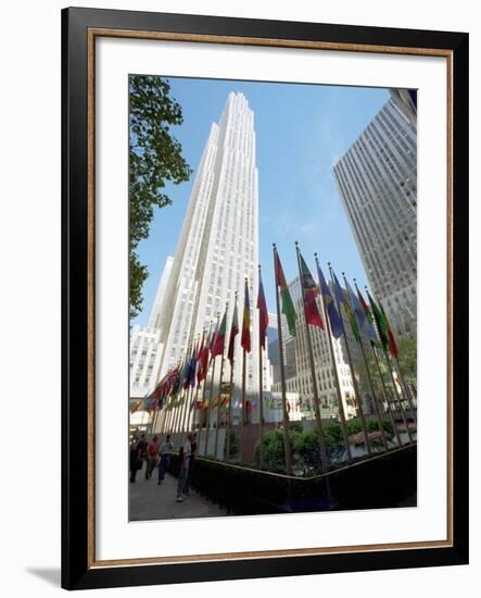 Rockefeller Center-Marty Lederhandler-Framed Photographic Print