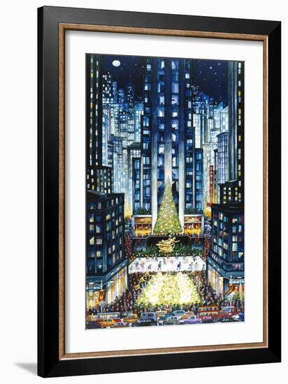 Rockefeller Christmas-Bill Bell-Framed Giclee Print