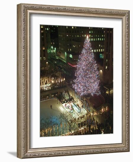 Rockefeller Tree-Mark Lennihan-Framed Photographic Print