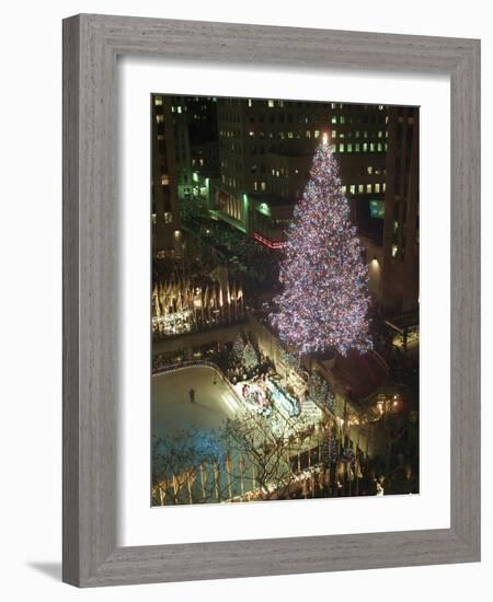 Rockefeller Tree-Mark Lennihan-Framed Photographic Print