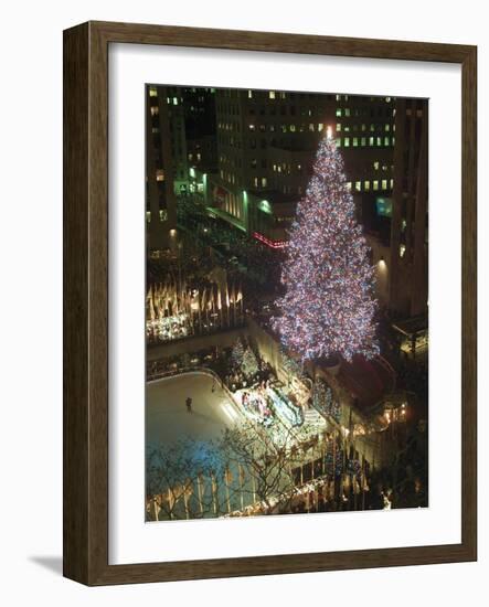 Rockefeller Tree-Mark Lennihan-Framed Photographic Print