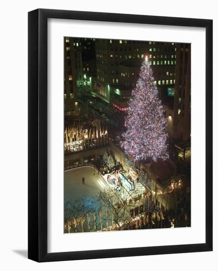 Rockefeller Tree-Mark Lennihan-Framed Photographic Print