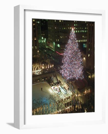 Rockefeller Tree-Mark Lennihan-Framed Photographic Print