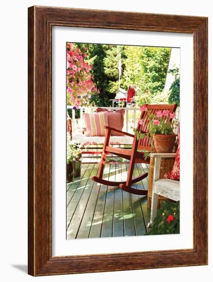 Rocker on the Porch I-Philip Clayton-thompson-Framed Photographic Print