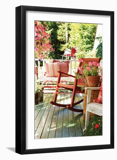 Rocker on the Porch I-Philip Clayton-thompson-Framed Photographic Print