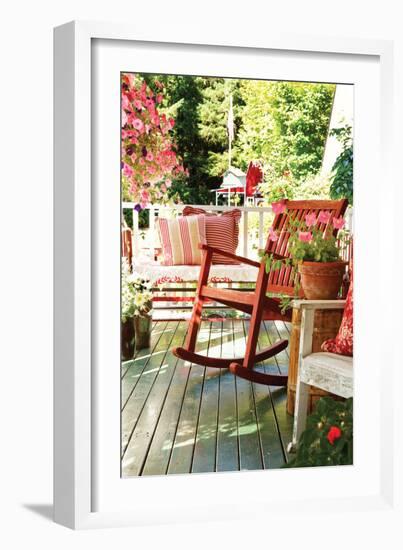 Rocker on the Porch I-Philip Clayton-thompson-Framed Photographic Print