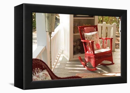 Rocker on the Porch IV-Philip Clayton-thompson-Framed Premier Image Canvas