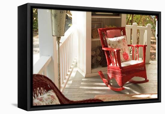 Rocker on the Porch IV-Philip Clayton-thompson-Framed Premier Image Canvas