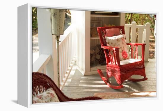 Rocker on the Porch IV-Philip Clayton-thompson-Framed Premier Image Canvas