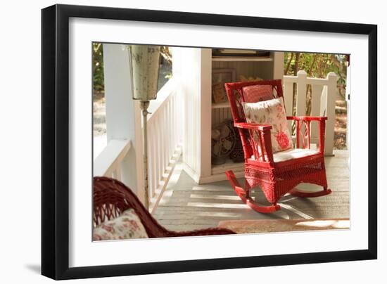 Rocker on the Porch IV-Philip Clayton-thompson-Framed Photographic Print