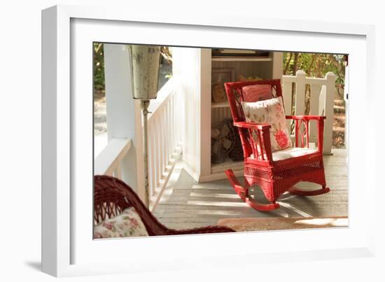 Rocker on the Porch IV-Philip Clayton-thompson-Framed Photographic Print