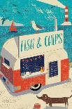 Fish and Chips-Rocket 68-Giclee Print
