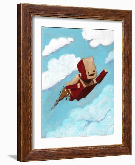 Rocket Bot-Craig Snodgrass-Framed Giclee Print