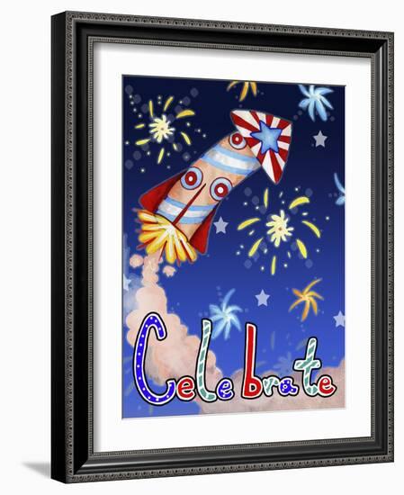 Rocket Celebration-Valarie Wade-Framed Giclee Print