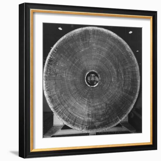 Rocket Engines Being Manufactured at Rocketdyne-Frank Scherschel-Framed Photographic Print