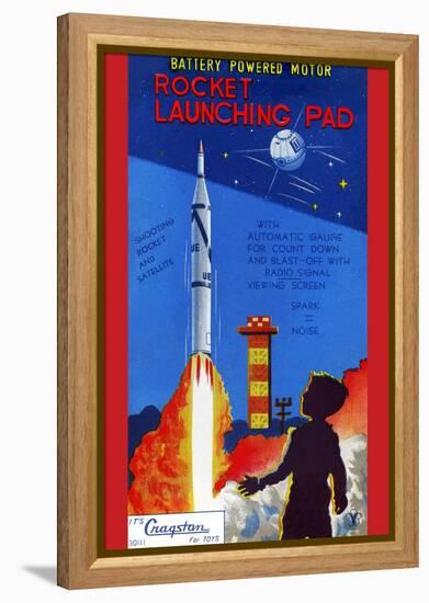 Rocket Launching Pad-null-Framed Stretched Canvas