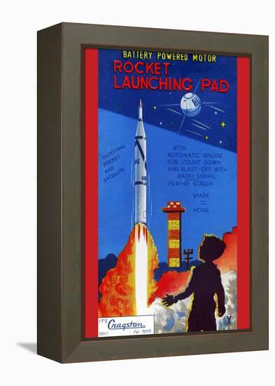 Rocket Launching Pad-null-Framed Stretched Canvas