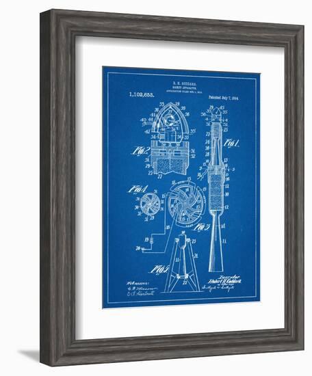 Rocket Patent-null-Framed Art Print