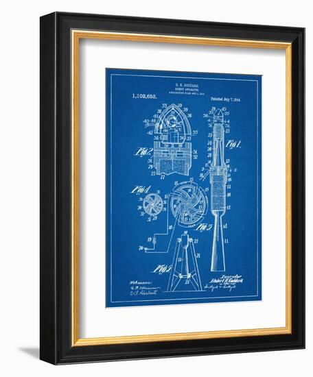 Rocket Patent-null-Framed Art Print