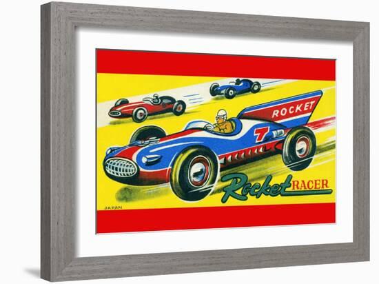 Rocket Racer-null-Framed Art Print