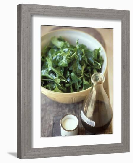 Rocket Salad with Vinaigrette-Jean Cazals-Framed Photographic Print