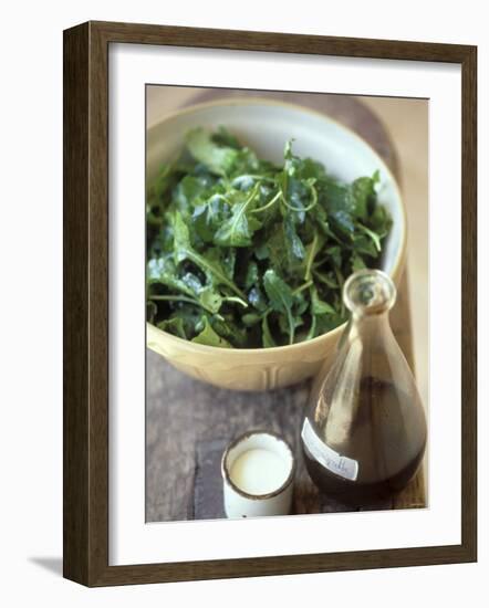 Rocket Salad with Vinaigrette-Jean Cazals-Framed Photographic Print