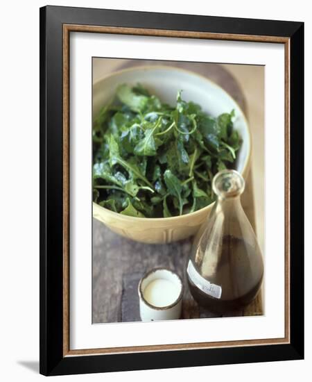 Rocket Salad with Vinaigrette-Jean Cazals-Framed Photographic Print