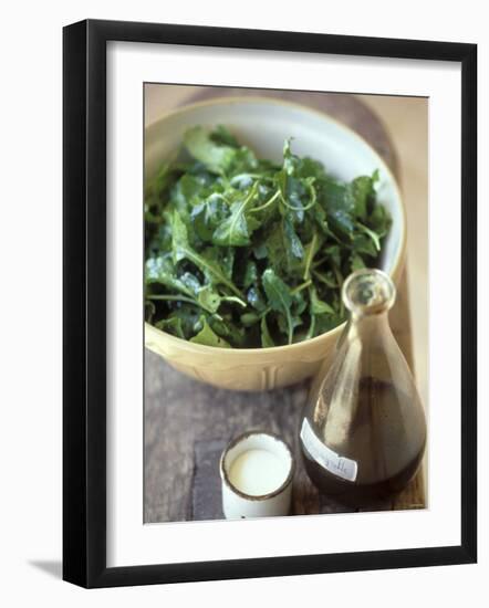 Rocket Salad with Vinaigrette-Jean Cazals-Framed Photographic Print