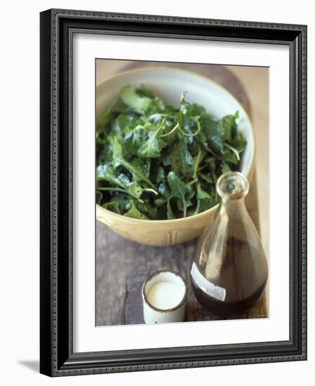 Rocket Salad with Vinaigrette-Jean Cazals-Framed Photographic Print