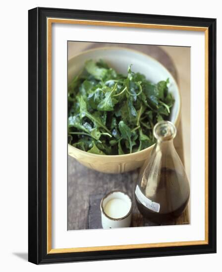 Rocket Salad with Vinaigrette-Jean Cazals-Framed Photographic Print