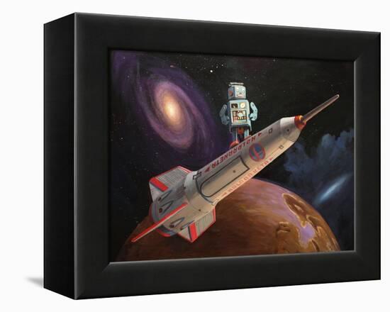 Rocket Surfer-Eric Joyner-Framed Premier Image Canvas