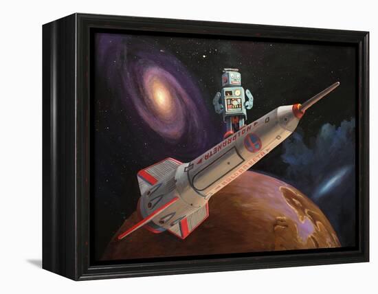 Rocket Surfer-Eric Joyner-Framed Premier Image Canvas