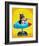 Rocket Yellow-Brian Rubenacker-Framed Art Print