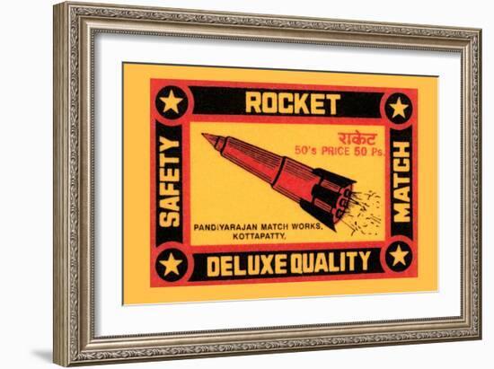 Rocket-null-Framed Art Print