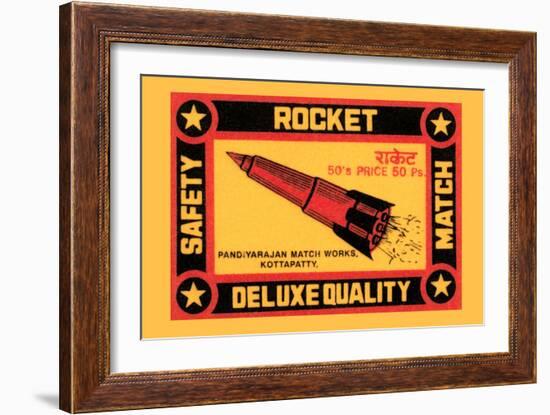 Rocket-null-Framed Art Print