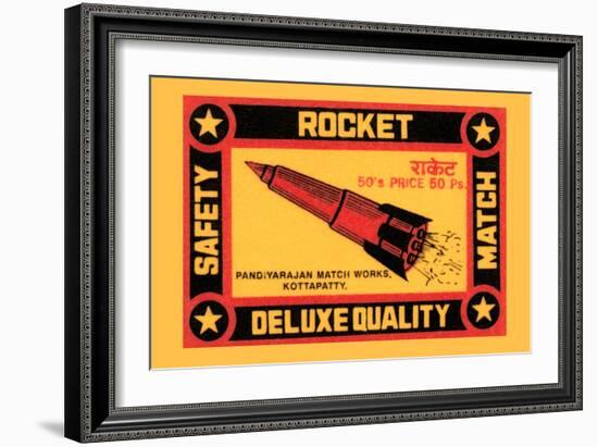 Rocket-null-Framed Art Print