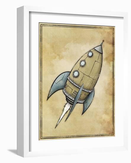 Rocket-Michael Murdock-Framed Giclee Print