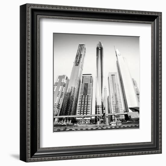 Rockets, Dubai, UAE-Marcin Stawiarz-Framed Giclee Print