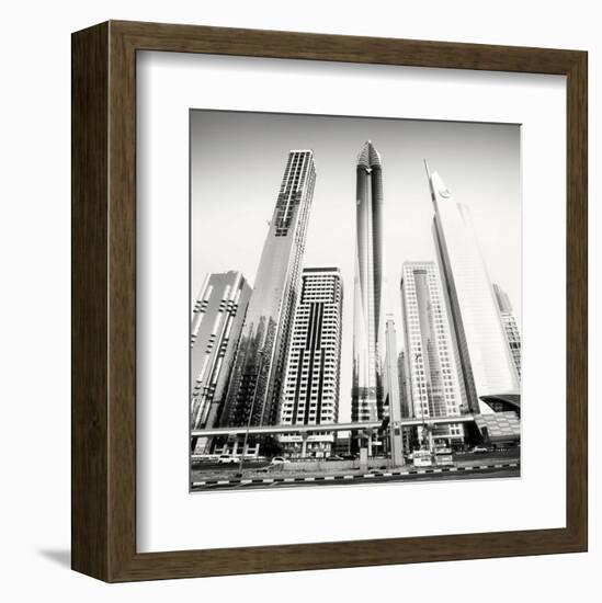 Rockets, Dubai, UAE-Marcin Stawiarz-Framed Art Print