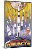 Rockets for Kids-null-Mounted Art Print