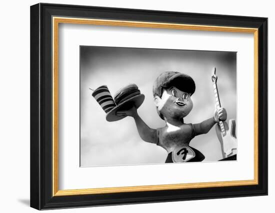 Rockin' Car Hop-John Gusky-Framed Photographic Print