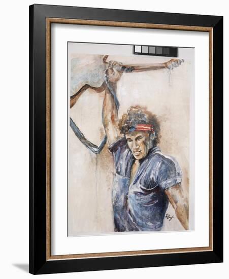 Rockin the Blues II Springsteen-Farrell Douglass-Framed Giclee Print