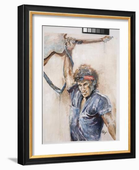 Rockin the Blues II Springsteen-Farrell Douglass-Framed Giclee Print