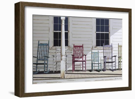 Rocking Chair Family-Zhen-Huan Lu-Framed Giclee Print