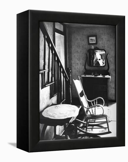 Rocking Chair in House-Walker Evans-Framed Premier Image Canvas