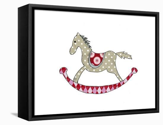 Rocking Horse-Effie Zafiropoulou-Framed Premier Image Canvas