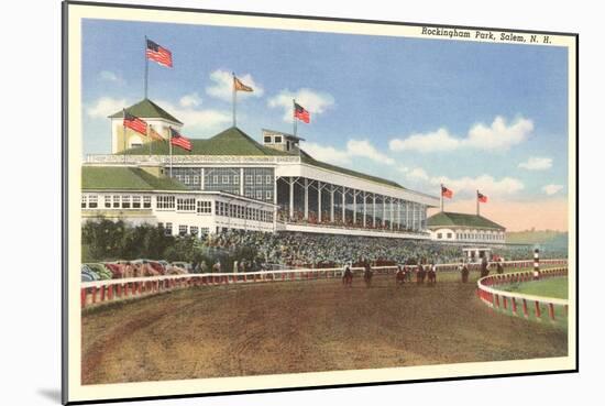 Rockingham Race Track, Salem, New Hampshire-null-Mounted Art Print